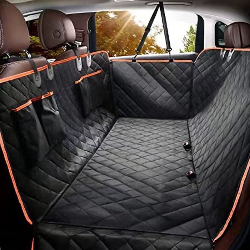 車用ペットマット 後部座席汚れ防止 オックスフォード 犬用 147×137cm | Kizuna Pets