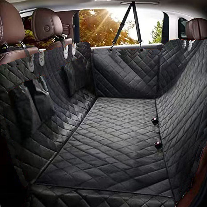 車用ペットマット 後部座席汚れ防止 オックスフォード 犬用 147×137cm | Kizuna Pets