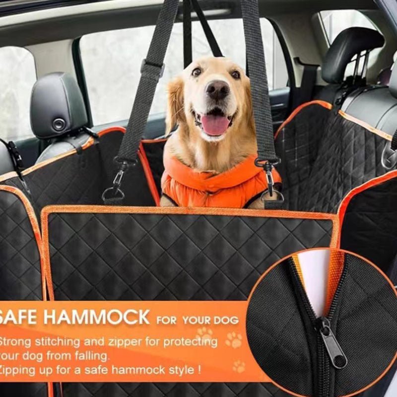 車用ペットマット 後部座席汚れ防止 オックスフォード 犬用 147×137cm | Kizuna Pets