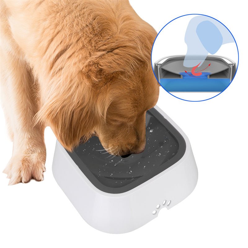 ペット用フローティングウォーターボウル 1.5L 溢れ防止 猫・犬対応 | Kizuna Pets