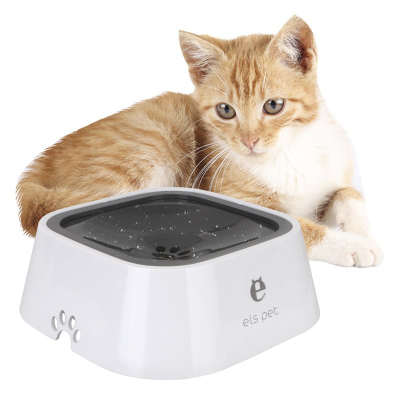ペット用フローティングウォーターボウル 1.5L 溢れ防止 猫・犬対応 | Kizuna Pets