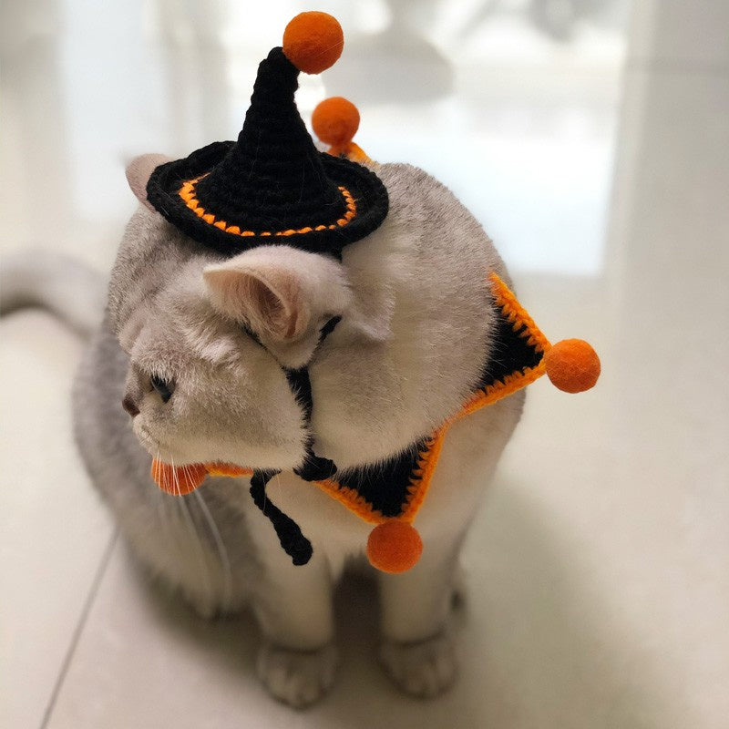 ハロウィン ペット用コスチューム 首輪・帽子セット 猫・犬対応 | Kizuna Pets