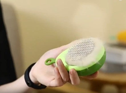 アボカド型ペットブラシ 抜け毛取り グルーミングコーム 猫・犬用 | Kizuna Pets