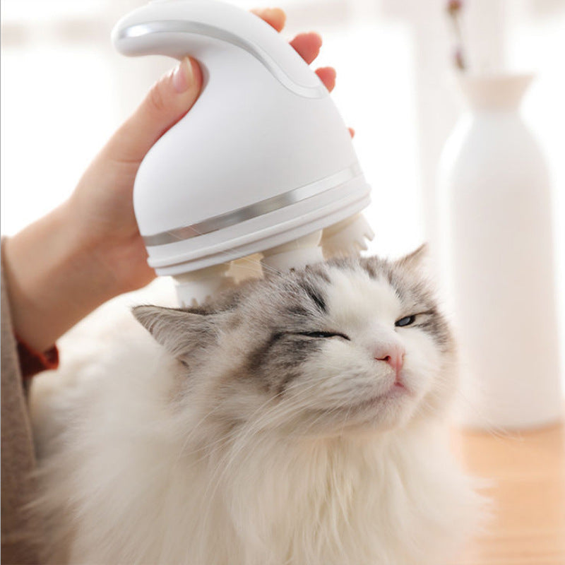 ペット用電動ヘッドマッサージャー 多機能家庭用 犬・猫対応 | Kizuna Pets
