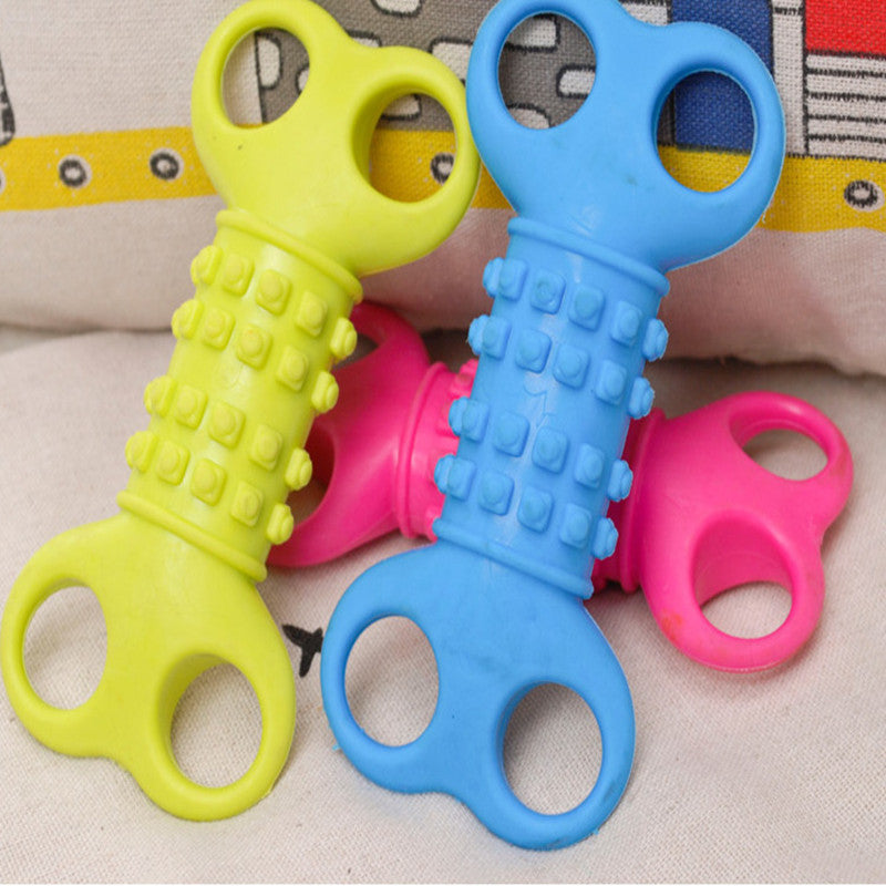 犬用骨型噛むおもちゃ 耐噛み TPR素材 歯固め ストレス発散 | Kizuna Pets
