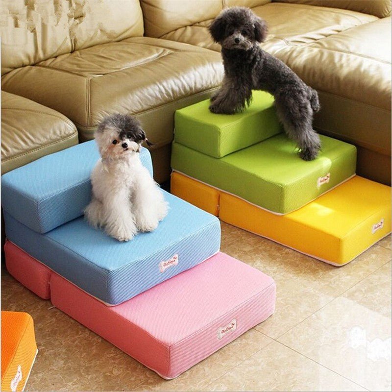 ペット用階段 関節サポートステップ 小型・シニア犬猫対応 大小2サイズ | Kizuna Pets