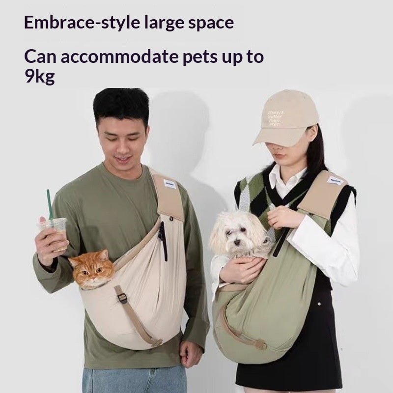 ペット用トートキャリーバッグ 斜めがけショルダー 9kg以下 小型犬・猫対応 | Kizuna Pets
