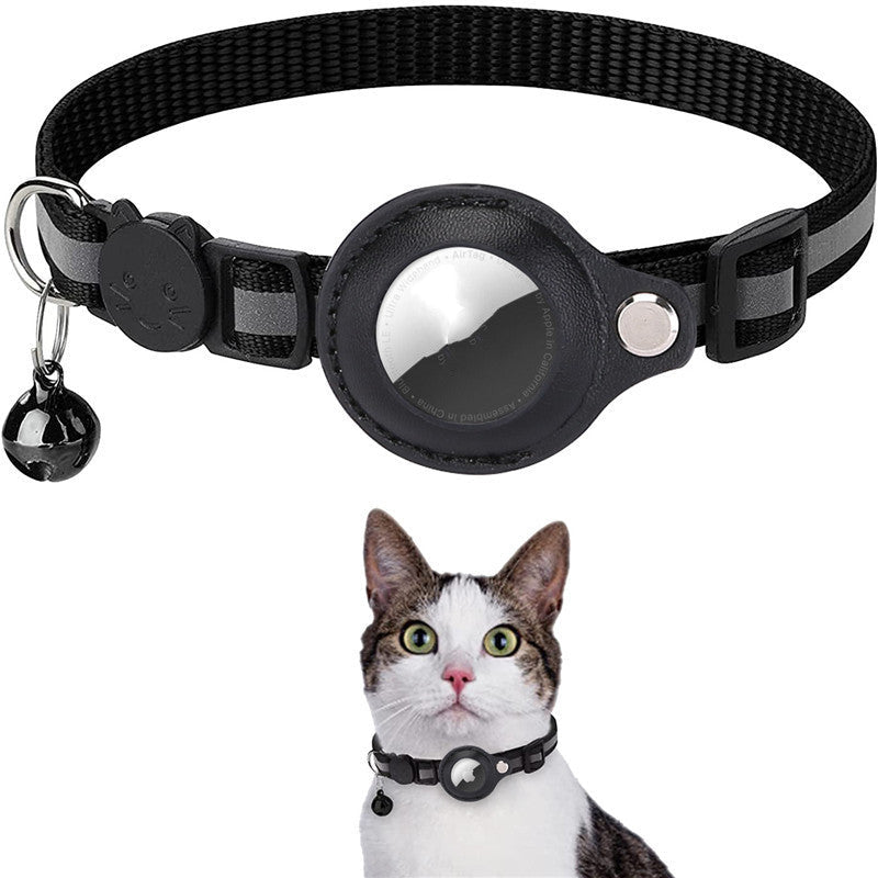 猫犬用リフレクティブ首輪 AirTag対応防水ホルダー付き 7色展開 | Kizuna Pets