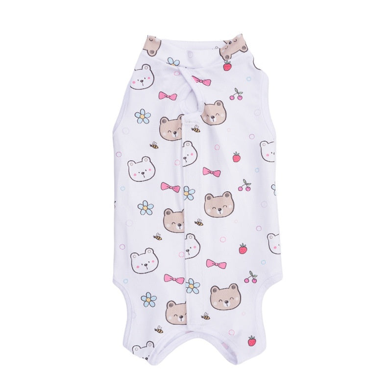 猫用不妊手術服 術後ケア・傷口保護 柄プリント S〜XL 20種 | Kizuna Pets