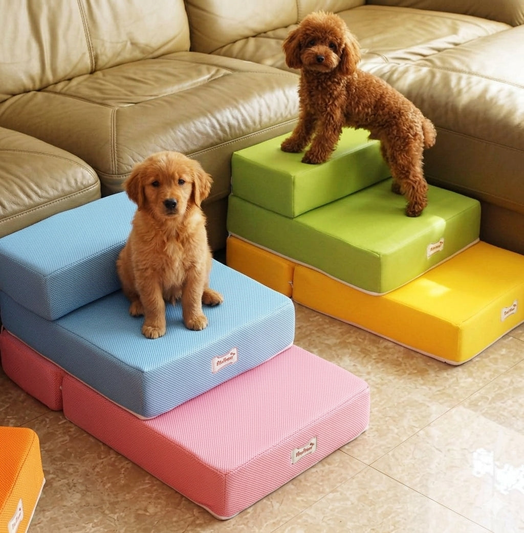 ペット用階段 関節サポートステップ 小型・シニア犬猫対応 大小2サイズ | Kizuna Pets