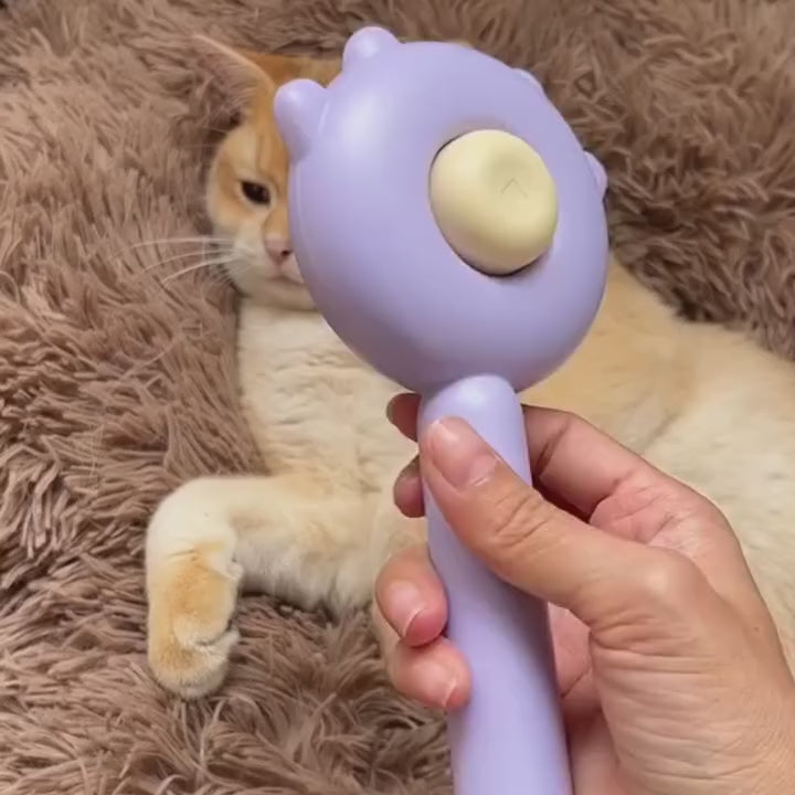 猫・犬用グルーミングコーム 抜け毛取り マッサージブラシ ペット用品
