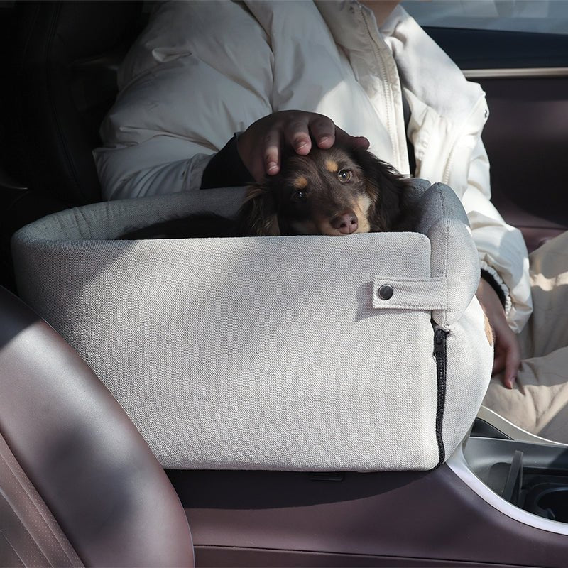 犬用カーシートベッド 小型犬・猫対応 ポータブル 車用安全トラベルバッグ | Kizuna Pets