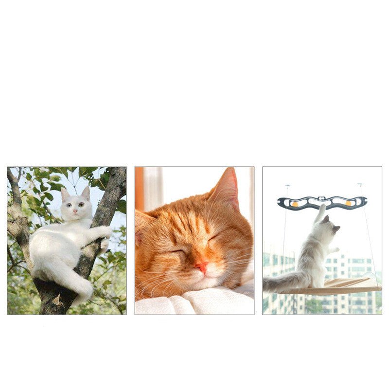 キャットハンモック 吸引カップ式 壁掛け・窓取り付け 猫用 | Kizuna Pets