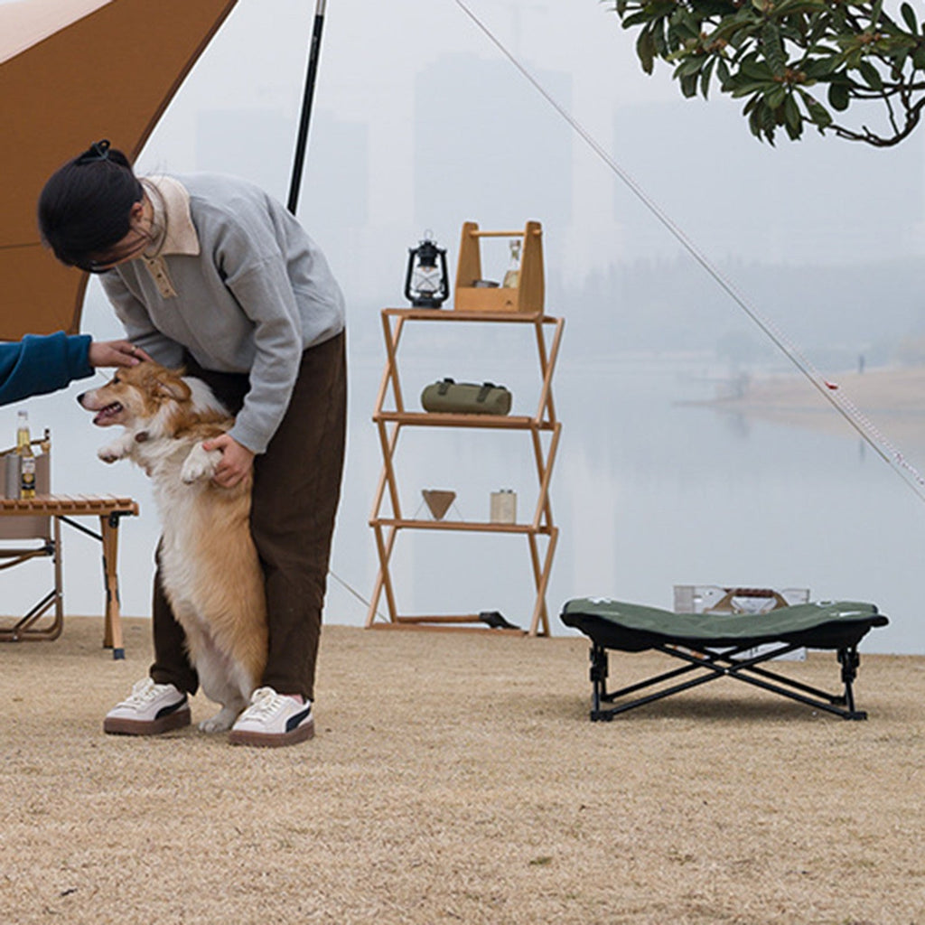 ペット用折りたたみアウトドアベッド 洗える 取り外し可能 犬猫対応 | Kizuna Pets
