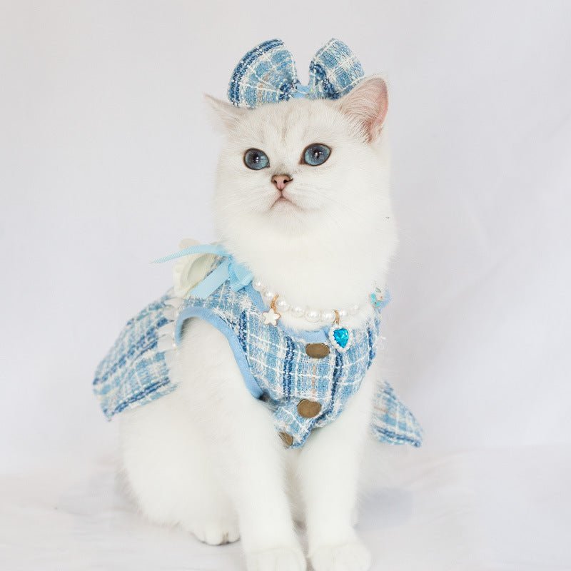 ペット用スカート コスチューム ヘッドドレス付き 猫・犬対応 | Kizuna Pets
