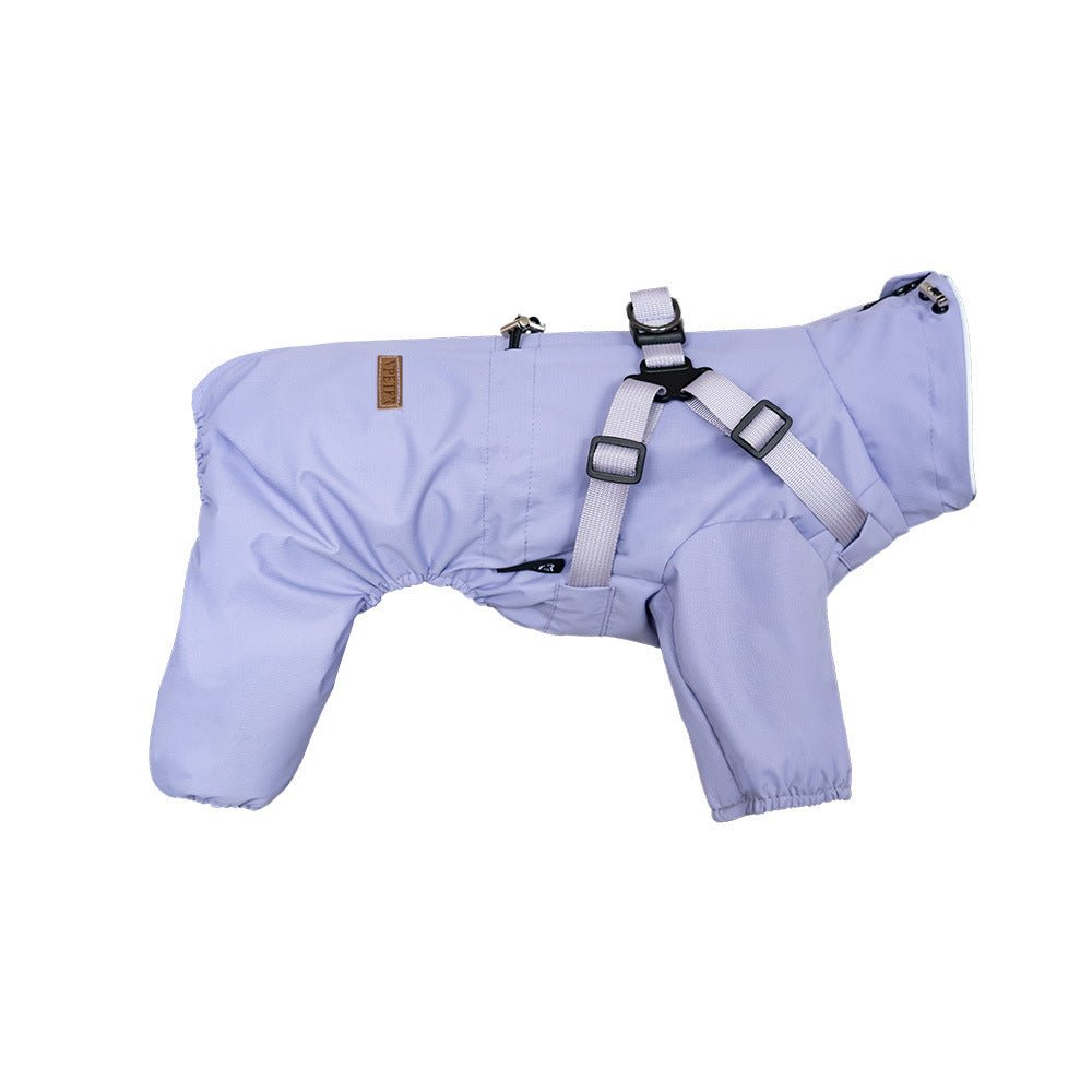 犬用レインコート おしゃれオールインワン ドッグウェア S〜3XL | Kizuna Pets