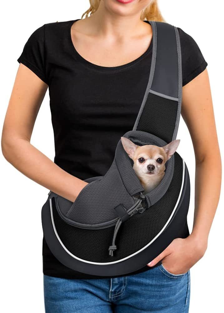 ペット用キャリーバッグ 通気性オックスフォード 犬・猫対応 ショルダー S/M | Kizuna Pets