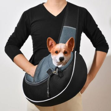 ペット用キャリーバッグ 通気性オックスフォード 犬・猫対応 ショルダー S/M | Kizuna Pets