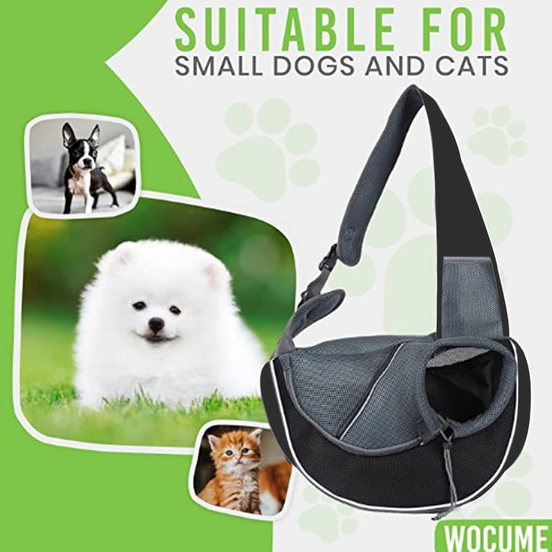 ペット用キャリーバッグ 通気性オックスフォード 犬・猫対応 ショルダー S/M | Kizuna Pets