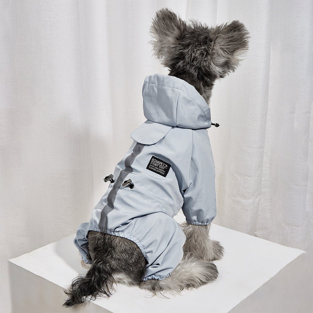 犬用防水レインコート リフレクティブ 夜間安全 S〜XXL対応 | Kizuna Pets