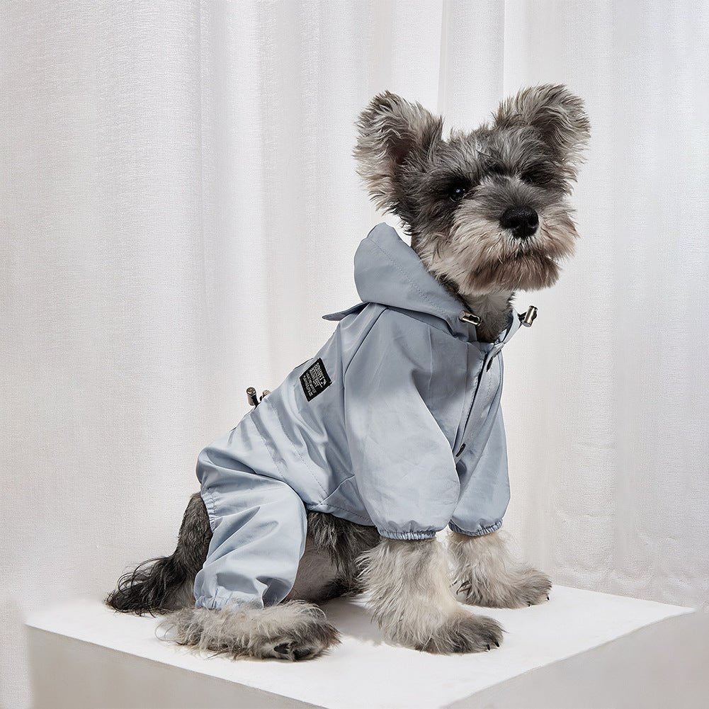 犬用防水レインコート リフレクティブ 夜間安全 S〜XXL対応 | Kizuna Pets